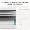 Novilla King Mattress 14 Inch, King Size Hybrid Mattress in a Box,Foam Pillowtop Mattresses for Body Supportive & Pressure Relief, Soft Feel but Supportive view 2