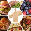 Lounsweer 6 Pcs Thicken Cutting Board Bulk Wood Board for Chopping Serving Charcuterie Material for Laser Engraving Mother' Day Wedding Housewarming Gift view 3