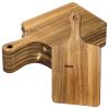 Lounsweer 6 Pcs Thicken Cutting Board Bulk Wood Board for Chopping Serving Charcuterie Material for Laser Engraving Mother' Day Wedding Housewarming Gift view 1