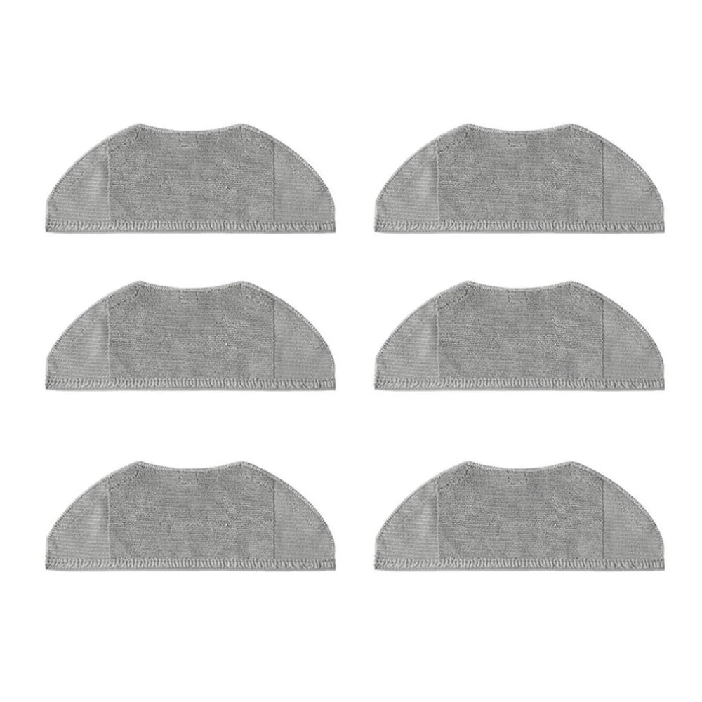 Compatible With Anker Eufy Robovac L70 Robot Vacuum Cleaner Main Brush Side Brush Filter Mopping Cloth Accessories Parts(6pcs Mop cloth)