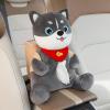 Car Tissue Box Multifunctional Armrest Box Tissue Box 2 in 1 Car Storage Box Creative Cute Tissue Box Cartoon Tissue Box Trash Can Cute Animal Tissue Box for Car (Er Ha) view 3