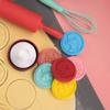 6 Pieces Silicone Cookie Christmas Theme Tree Shape Kitchen Baking Tools Kids Easy To And Store view 4
