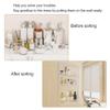 Farmhouse Medicine Cabinet, Bathroom Cabinet with Storage, Wall Shower Niche, Bathroom Cabinet Wall Mount, Over The Toilet Storage Cabinet, for Living Room, dormitories, Kitchen, Laundry Room(Black,30 view 3
