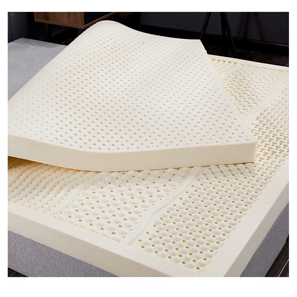 100% Natural Latex Mattress,Washable Natural Latex Mattress Imported Natural Rubber Pure Mattress,Honeycomb Pore Ventilation,Latex Mattress