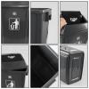 Gainhope Set of 4 Plastic 18 Gallon Heavy Duty Swing Top Trash Can, Tall Commercial Garbage Bin, Large Wastebasket with Lid view 3