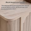 Modern Radiator CoverIron Heating Cover Storage Organizer Cabinet,Heating Cabinet Storage ShelfDelivered in a package, no installation required, strong load-bearing capacity, beautiful and durable(8 view 3