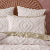 Boho Duvet Cover Full Double Boho Bedding Tufted Full Double Size Duvet Covers for All Season 1 Duvet Cover 2 Pillow Shams Shabby Chic Bedding Home Bedding Duvet Covers (Ivory,Full Double-80x90) view 4