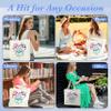 Christian Tote Bags, Faith Hope Love Bible Verse Reusable Shopping Bag For Women, Inspirational Gifts For Women Friend Sister Colleagues Teacher, Religious Shoulder Bag For Church Travel Holiday -A27 view 2