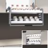 Kitchen Organizer Spice Racks Kitchen Organizer 2 Tier High Cabinet Pull Down Shelf, Aluminum Drop Down Shelving System for Upper Cabinet Width 22-34.2, Bear 20kg, 4 Bearing Weight Settings, W26.2*H2 view 4