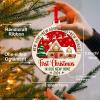 2025 New Home Christmas Ornaments, Christmas Tree Decorations, 2 Layer Wood House Warming Gifts New Home, Housewarming Gifts for New House, Housewarming Presents for Women,Couple,Owners view 2