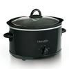 FYNORI 4-Quart Classic Slow Cooker, Black, Oven-Safe Stoneware, Dishwasher-Safe And 3 Manual Heat Settings view 1