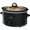 FYNORI 4-Quart Classic Slow Cooker, Black, Oven-Safe Stoneware, Dishwasher-Safe And 3 Manual Heat Settings view 3