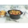 FYNORI 4-Quart Classic Slow Cooker, Black, Oven-Safe Stoneware, Dishwasher-Safe And 3 Manual Heat Settings view 4