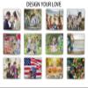 Custom Wall Tapestry Personalized Poster Customize Tapestries Upload Images Customized Walls Hanging Backdrop with Photo Text Posters for Bedroom Art Decor Party Supplies 40"x 30" view 3