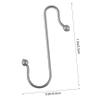 Parliky 50pcs Christmas Tree Hanging Hooks Xmas Decoration Accessories for Baubles Space Saving Design for Festive Decor Easy to Use s Hook view 3