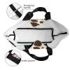 YSBYEIU Cute Cow Print Tote Bag for Women Men Cow Print Bags Reusable Grocery Shopping Bag for Travel, Work, Beach Gym view 4