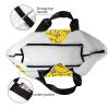 YSBYEIU Cute Duck Print Tote Bag Duck Print Shoulder Bag Funny Duck Bag for Lunch Grocery Bag, Shopping,Travel, Work view 4