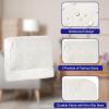 uxcell 2 Pack Sofa Armrest Organizer Non-Slip Armchair Caddy Waterproof Couch Armrest Cover with Side Pocket for Magazines TV Remote, Beige view 3