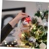 OHPHCALL 20pcs Christmas Star Tree Topper Xmas Star Ornaments for Holiday Decorations for Indoor Parties and Creating Festive Atmosphere view 2