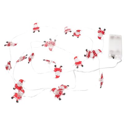 CANIGHT Christmas Santa Claus String Lights Led Decor for Holiday Parties Lights for Ktv Bars and Malls