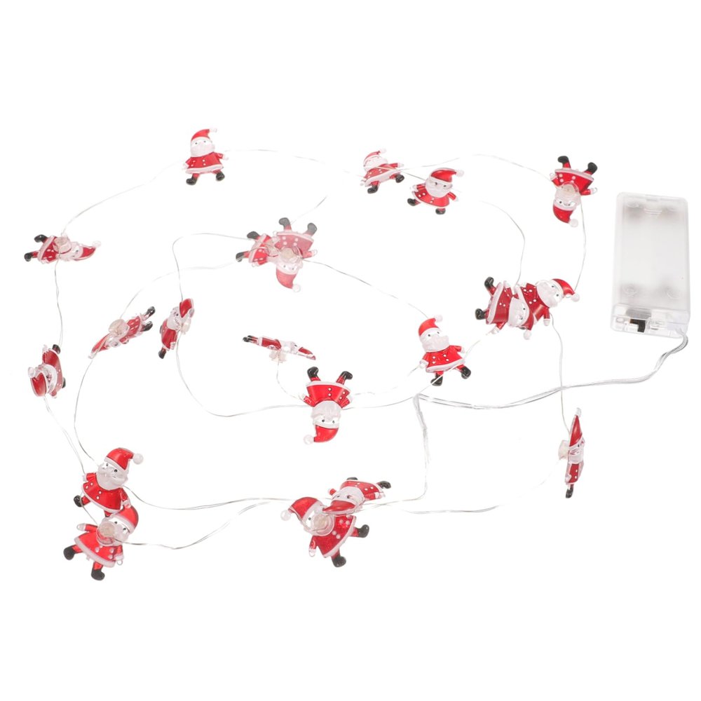 CANIGHT Christmas Santa Claus String Lights Led Decor for Holiday Parties Lights for Ktv Bars and Malls