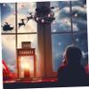 CANIGHT Christmas Santa Claus String Lights Led Decor for Holiday Parties Lights for Ktv Bars and Malls view 3