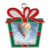 Christmas Ornament Hot Air Balloon Hanging Ornament Christmas Charms Pendants Alloy Charms Christmas Pendant Crafts for Christmas Tree Decorations Supplies Trapezoid view 1