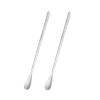 Boundless Voyage Titanium Coffee Spoons Long Handle Coffee Stirrers Small Tea Spoons Mini Espresso Spoons, Coffee Bar Accessories (34T-small-2pcs) view 1