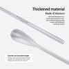 Boundless Voyage Titanium Coffee Spoons Long Handle Coffee Stirrers Small Tea Spoons Mini Espresso Spoons, Coffee Bar Accessories (34T-small-2pcs) view 4