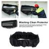 Beufee Air Conditioner Cover, Black Waterproof Cover Dust Clean Protector Bag Mini Split Bag Washing Protector Water Pipes view 2