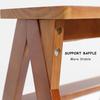 GRDDBZA Modern Bar Stools Set Counter Height Dining Chairs Step Stool Chair 3-Step, Folding Wooden Stepladder with Wide Pedal, Household Office Ladder Stool view 4