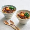 aito Seisakusho 113516 Spiral, Donburi Rice Bowl, Ramen Bowl (Diameter 6.7 x Depth 3.9 inches (17 x 10 cm), Gift, Tableware Set, Wooden Spoon Included, 7.1 inches (18 cm), Mino Ware, Dishwasher Safe, view 2