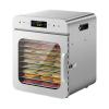 Food Dehydrator, 10-25 Trays Dehydrator with 24 Hour Timer and 86-194 Temperature Control and LED Display(20-Trays) view 1