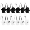 12PCS Halloween Ghost Shower Curtain Hooks view 1