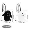 12PCS Halloween Ghost Shower Curtain Hooks view 2