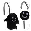 12PCS Halloween Ghost Shower Curtain Hooks view 4