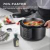 Midea 12-in-1 Electric Pressure Cooker, 8 Quarts, 12 Presets, Multi-Functional Programmable Slow Cooker, Rice Cooker, Steamer, Saut Pan, Yogurt Maker, and More, Stainless Steel view 2