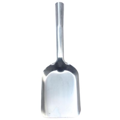 Kalastussaari 15.4-Inch Long Ash Shovel, Stainless Steel Heavy-Duty Flat Coal Shovel with Longd Handle, Scoop Shovel for BBQ Grill, Gradening Digging, Fireplace Coal Shovel