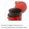 DUANZEYUQA Trash Cans Large Capacity Trash Can, Waste Bin with Inner BarrelTrash Can for Home Garden Or School Outdoors and Home view 4