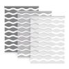 LazBlinds No Drill Cordless Zebra Blinds, 38" W x 72" H, Stone Grey view 1