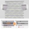 LazBlinds No Drill Cordless Zebra Blinds, 38" W x 72" H, Stone Grey view 4
