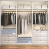 LUVHOMEE Shoe Organizer for Closet, Fits 24 Pairs, Large Shoe Box Storage Containers, Clear Foldable Shoe Storage Bins w/Bottom Support, Space Saving Closet Shoes Holder w/Reinforced Handles, Gray view 2