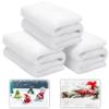 3Pcs Christmas Snow Blanket Rolls, Artificial Fluffy Snow Carpet, Decorative Snow Fiber for Christmas Village, Party Favors, and Photo Prop, 59 X 31In view 1