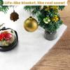 3Pcs Christmas Snow Blanket Rolls, Artificial Fluffy Snow Carpet, Decorative Snow Fiber for Christmas Village, Party Favors, and Photo Prop, 59 X 31In view 4
