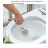 Plastic Toilet BrushToilet Bowl Scrubber,Toilet Brush Toilet Brushes and Brush Holders Double Bristles Quick Dry Deep Cleaning Add Long Handle view 4