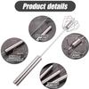 10-Inches Stainless Steel Semi - Automatic Egg Whisk for Mixing, Blending, Beating Dough, Bread, Cake Batter - Heat Resistant, Durable Wire Construction, Dishwasher Safe, Ideal for Professional Baking view 2