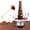 AIZYR Commercial Chocolate Fountain Stainless Steel Electric Chocolate Fountain Machine Hot Fondue Fountain Machine for Chocolate, BBQ Sauce, Cheese, Liqueurs,7 Tiers view 1
