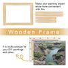 Heoaaoeh 43 x 15.7 in (110 x 40 cm) DIY Canvas Frame Kit, Solid Wooden Stretcher Bars for Gallery Wrap Oil Paintings, Prints, Poster - Easy to Assemble, Accessories Included view 2
