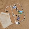 Personalized Sports Number Cork Board Sign Custom Sport Pin Team Award Display Board Brooch Pin Storage Board Office Home Photo Display Sign for Festival Christmas Gift view 3