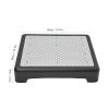 HAOHIZE Anti Slip Step Plat Form, Toilet Step Stool Indoor Outdoor Plat Form Stepping Stool for Kitchen Office Bedroom, Stackable Halfstep Ladder Car Bedside Step Stool for Seniors Adults view 2